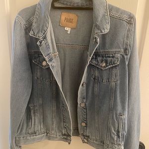 Paige denim jacket- worn once